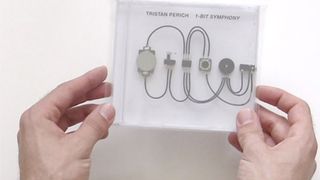 Mini Orchestra Plays on Microchip Inside CD Case